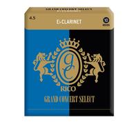 Ca as para clarinete en mi bemol Rico Grand Concert Select, fuerza 45, paquete de 10