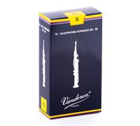 Ca as tradicionales Vandoren SR205 para saxof n soprano, fuerza 5; caja de 10