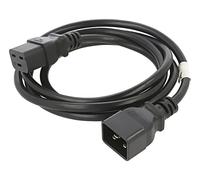 CA-C19E-10CC-0018-BK Cable IEC C19 hembra,IEC C20 macho PVC L: 1,8m negro
