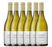 Ca' del Bosco | Curtefranca DOC | Corte del Lupo Bianco 2024 | Chardonnay y Pinot Bianco | Vino Blanco Elegante | 0,75 L | Pack de 6 Botellas | Idea Regalo Premium