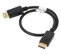 Lanberg ca-dpdp-10cc-0005-bk cable displayport 0,5 m negro