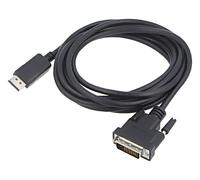 CA-DPDV-10CU-0030-BK Cable Displayport Plug,DVI-D (24+1) Plug 3 metros Schw