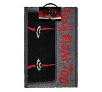 Ça Felpudo de Fibra de Coco-Gripe Sou, Multicolor, 40 x 60 x 1,5 cm