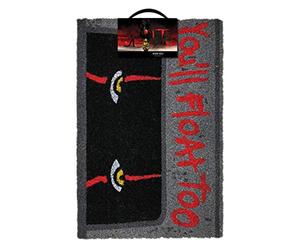 Ça Felpudo de Fibra de Coco-Gripe Sou, Multicolor, 40 x 60 x 1,5 cm