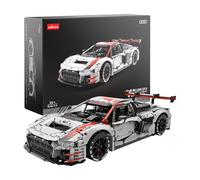 CA NA LLA - Rastar Coche Audi R8 LMS GT3 - Maqueta de Montaje para Adultos - Réplica Oficial a Escala 1:8 con 3314 Piezas - Supercoche de Colección para Construir, Personalizar y Exhibir