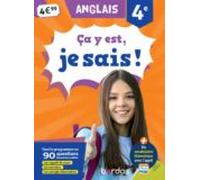 Ça Y Est Je Sais ! Anglais 4e