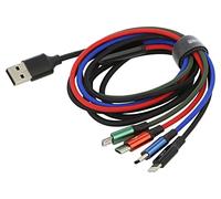 CA1T4-B01 Cable Alta Velocidad,USB 2.0 1.2m Negro Textil 3.5A BASEUS