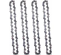 Caalii Cadena de sierra de poste de 8 pulgadas, paso LP de 3/8 pulgadas, calibre de 43 pulgadas, 34 eslabones de transmisión para motosierra Dewalt DCPS620B DCPS620M1 DCCS623B DCCS623L1 (4 cadenas)