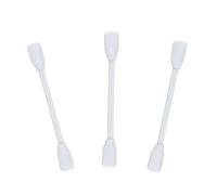 Caalii Hisopos de espuma de doble cabeza para limpiar cabezales de impresión térmica, tinta por punta de esponja de alta absorción, bolsa de 50 hisopos