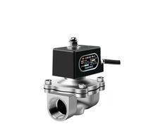CAAUYXZW Válvula solenoide de Acero Inoxidable de 1" Normalmente Cerrada, válvula de Agua, válvula de Gas Natural for Minas de carbón químico, 220 V(G-12VDC)