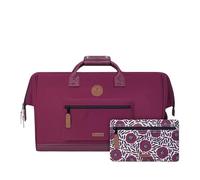 CABAIA - Bolsa de Viaje Adventurer 36L Niza - Equipaje de Mano 45x30x29 cm - Repelente al Agua & Vegano - 2 Bolsillos - Compartimento para Zapatos - Bolsa Fin de Semana, Bolsa Deporte - Violeta