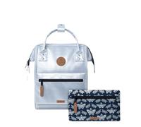 Cabaïa Mochila Impermeable 12L - Sistema Molle y Diseño Moderno para Hombres y Mujeres - Nylon Resistente, Comodidad Acolchada - Ideal para Viajes, Escuela, Trabajo - Marrón, Fiji, small