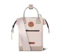 Cabaïa Nano Bag Alger - Bolso bandolera de 1,8 l para mujer y hombre - tejido reciclado, repelente al agua y vegano - diseño compacto y práctico - Beige