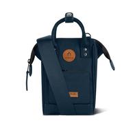 Cabaïa Nano Bag Reykjavik- Bolso bandolera de 1,8 l para mujer y hombre - tejido reciclado, repelente al agua y vegano - diseño compacto y práctico - Azul