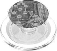 Cabalá Árbol de la Vida Hebreo Sefirot Místico Arte Judío PopSockets PopGrip para MagSafe