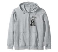 Caballero Cristiano con la Santa Cruz de Jesucristo Sudadera con Capucha
