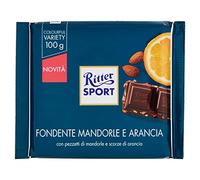 Caballero Deporte Colourful Variety Fondente Mandorla e Arancia Chocolate Oscuro con Almendra y Naranja 100 g Pizarra de Chocolate