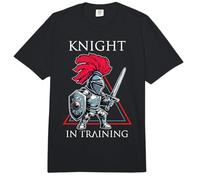 Caballero En Entrenamiento Gracioso Caballeros Medievales REN Faire Jousting Comfort Colors Adult Heavyweight T-Shirt