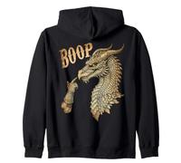 Caballero Medieval, Boop, dragón, Divertido, Feria Sudadera con Capucha