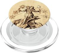 Caballero Medieval matadragones Vintage PopSockets PopGrip para MagSafe