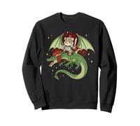 Caballero Tigre Montando Dragón Medieval REN Faire Gráfi Sudadera