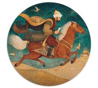 Caballeros Durante la era de Gengis Kan Rompecabezas para Adultos || De Diversión Familiar 1000pcs (67.5x67.5cm)