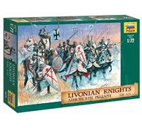 Zvezda Figura para modelismo 8016 Caballeros Livonios XIII D.C. de plástico Escala 1/72