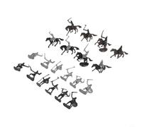 Caballeros Medievales Playset 28pcs Figuras Caballos Castillo