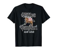 Caballeros Templarios a Caballo 1115-1312 en latín Camiseta