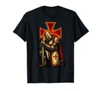 Caballeros Templarios Católicos - Guerrero de Cristo Camiseta