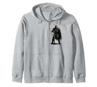 Caballeros Templarios Cristianos Épicos - Guerrero de Cristo Sudadera con Capucha