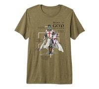 Caballeros Templarios Cruzados Espada Anillo Orden Armadura de Dios Camiseta Premium