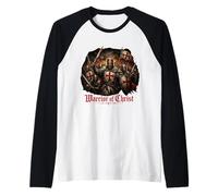Caballeros Templarios: Guerreros de Cristo - Cruzados Camiseta Manga Raglan