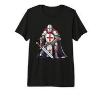 Caballeros Templarios Honor Fuerza Poder Camiseta Premium