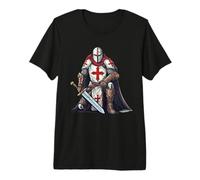 Caballeros Templarios Honor Fuerza Poder Camiseta Premium