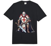 Caballeros Templarios Honor Fuerza Poder Comfort Colors Adult Heavyweight T-Shirt