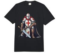 Caballeros Templarios Honor Fuerza Poder Comfort Colors Adult Heavyweight T-Shirt