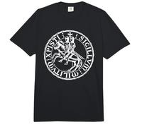 Caballeros Templarios Orden del Templo de Salomón Cruzado Comfort Colors Adult Heavyweight T-Shirt