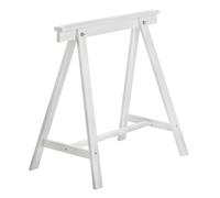 Caballete blanco Deco de madera maciza de pino (72x70x41 cm)