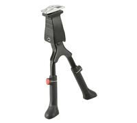 Caballete con casquillo central doble ajustable de aluminio