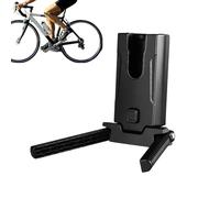 Caballete de aparcamiento para bicicletas - Portaequipajes vertical ajustable, soporte estable para bicicletas planas | Organización de bicicleta vertical Soporte de suelo para ciclismo resistente