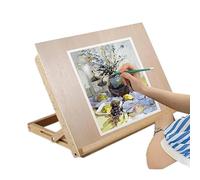 Caballete de arte de mesa - Soporte de pintura ajustable | Accesorios de pintura de acuarela al aire libre para niños, adolescentes, adultos, profesores, aulas, apartamentos, principiantes, estudio en