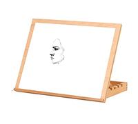 Caballete de escritorio, tablero de dibujo de madera ajustable, soporte de exhibición para pintura de diamante, rompecabezas, arte y manualidades, tamaño A4+/A3/A2