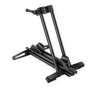Caballete De Estacionamiento De Bicicleta Ajustable | Soporte De Soporte De Expositor De Caballete Plegable De Bicicleta De Doble ABS Hierro PP 37x35.5 Cm | 24-29 Pulgadas