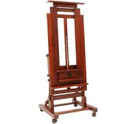 Caballete de estudio para exhibición, posición plana ajustable para acuarelas y carteles, ideal para artistas y manualidades