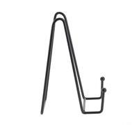 Caballete de exhibición, 1 paquete de soporte de marco de fotos ajustable de hierro negro para manualidades, soporte de fotos y estante de almacenamiento de cuencos, para decoración del hogar y