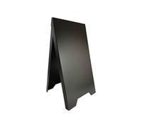 Caballete de freno de plástico negro, tamaño 100 x 55 cm, fabricado en Francia, Soporte para Pizarra