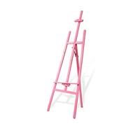 Caballete de Madera, Caballete de trípode Plegable, Caballete de Suelo portátil, Soporte de Lona Ajustable, Caballete de Estudio Resistente con Marco en A para Pintar y exhibir Obras de Arte