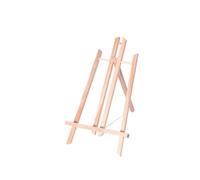 Caballete de madera for pintura, soporte triangular plegable portátil for exhibición escritorio, suministros arte, 30/40/50cm altura, 2 uds(2pcs 20x40cm)