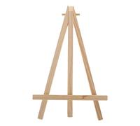 Caballete de madera para niños, pintura artesanal, suministros de exhibición para niños, niñas y niños, accesorio de pintura de aprendizaje, caballete de arte